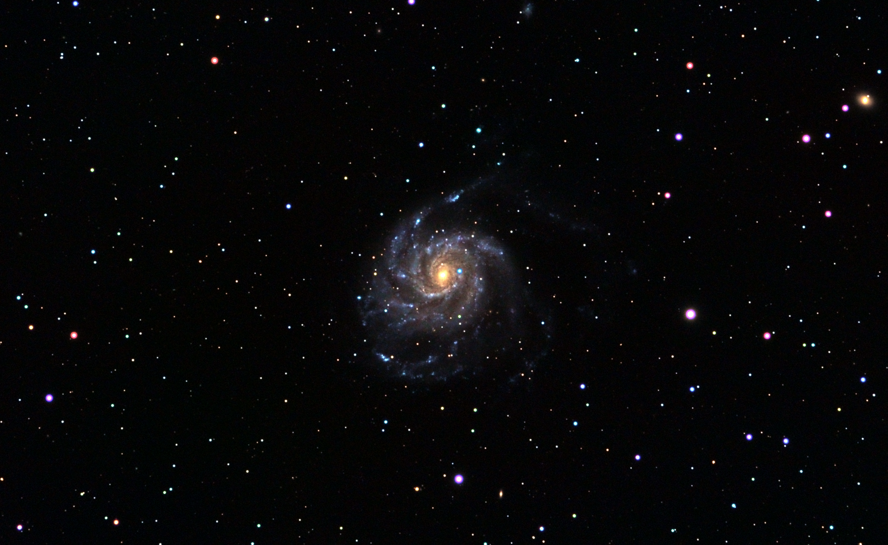 Pinwheel Galaxy, March 2021