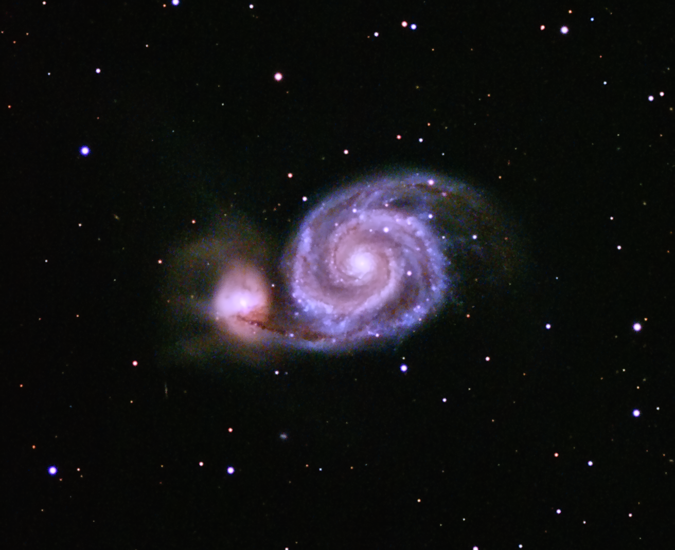 Whirlpool Galaxy, May 2021